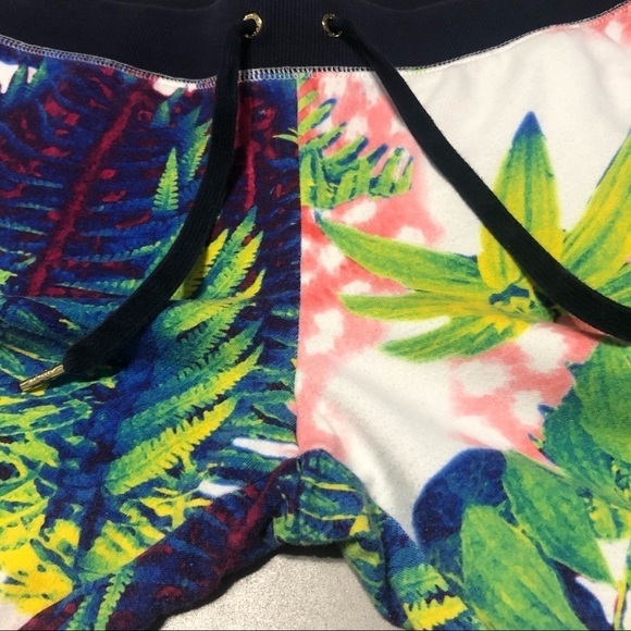 JUICY COUTURE RARE Tropical Floral Print Joggers - Picture 4 of 9